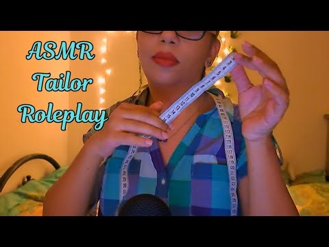 During This Tailor ASMR 🧵 | Measuring You for the Perfect Fit #inaudiblewhispering