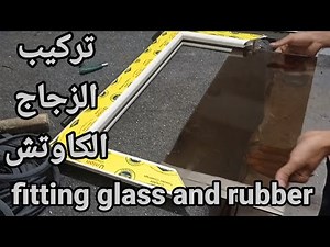 DIY Window Upgrade: Installing Glass & Rubber Seals in Aluminum Frames 🛠️🏠