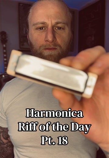 A classic riff for you today ✌️💙 #harmonica #blues #roots #riff #hohner