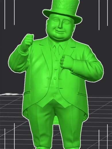 Sir Topham Hatt for Custom Thomas Trackmaster