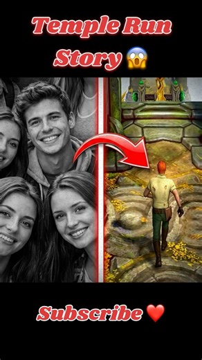 Temple Run Ki Kahani 😱|| #shorts #templerun #realstory