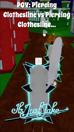 POV: Piercing Clothesline VS Piercing Clothesline...😎✌ #bloxfruits #roblox #pov #memes