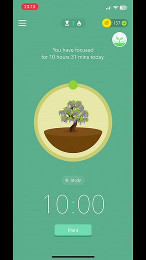 Pomodoro Tree App: Grow Trees While Studying