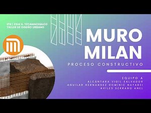 PROCESO CONSTRUCTIVO MURO MILAN - TDU EQUIPO A