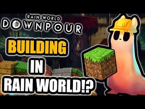 This Slugcat CAN BUILD BLOCKS!? 🧊 | Rain World Downpour