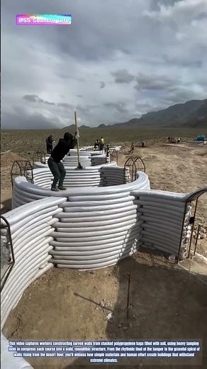 Earthbag Rising: How Rammed Polymer Bags Build Sustainable Structures