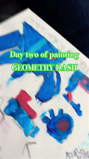 Geometry Dash #gd #painting
