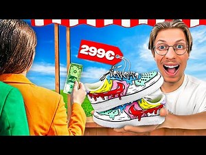 I customized a shoe to resell it for a higher price!