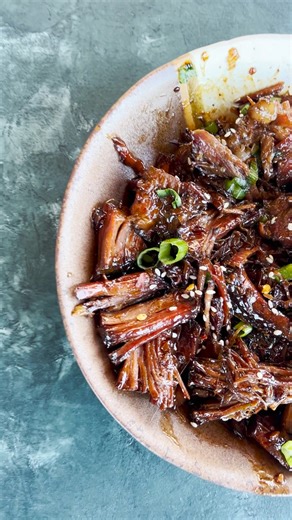 2.6K views · 19 reactions | This insanely delicious shredded beef recipe is made SO easy in the slow cooker! It makes a perfect freezer meal prep and is great with rice or roasted veggies! | Maebells | Facebook