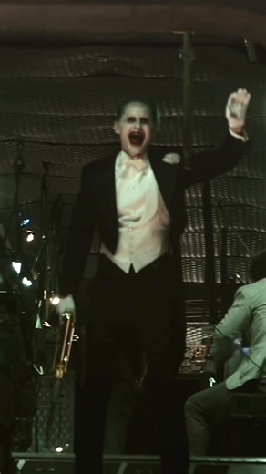 Joker-Inspired Dark Tuxedo Performance