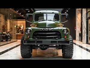 1957 Dodge Power Wagon W500 – The Ultimate Heavy Duty Classic!