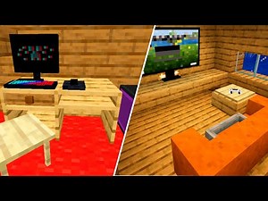 FURNITURE, GAME CONSOLES, DECORATIONS, and MORE in Minecraft | Decoration and Furniture 1.19.2