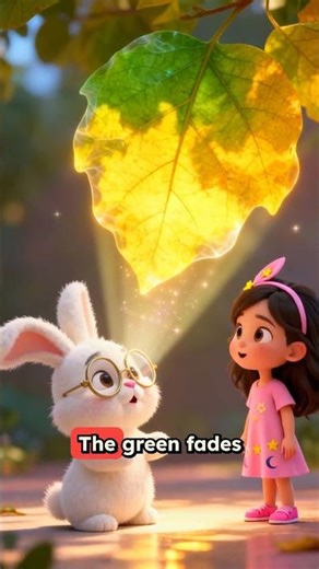 Why Do Leaves change color? Fun Science Story for kids with Lily & Spark