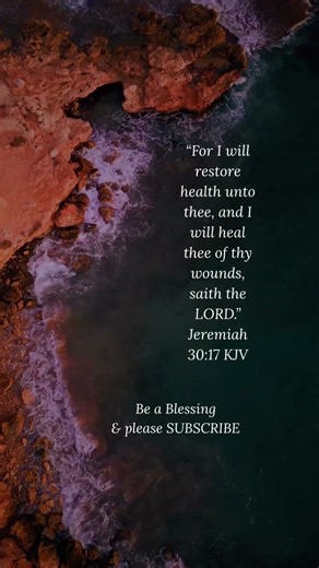 God Promises Healing ✨ | Jeremiah 30:17 KJV | Bible Verse Short #shorts