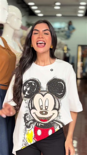 Camisas oversize Mickey Mouse al por mayor - Nueva colección