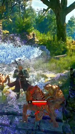 the witcher 3 wildhunt remastered fight scene part 2