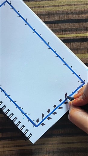 Wait for Final Result 😍✨ | Easy Front Page Design 🔥 #shorts