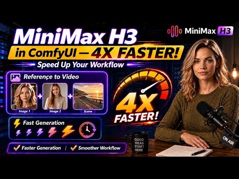 How to Speed Up MiniMax H3 Reference-to-Video in ComfyUI