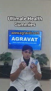 Ultimate Health Gummies | Sugar-Free Lycopene + Antioxidant Multivitamin for Daily Wellness, AGRAVAT