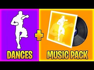 Fortnite Dances with Lobby Music Sync Perfectly!!
