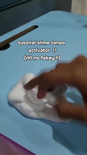 Tutorial Slime Tanpa Activator: Cara Buat Slime Clay Sticky