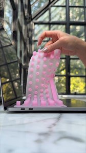 long nails? 💅🏻 type with the tips of your fingers again! use natural hand curvature and protect your nails from damage 🫶 | tippy type