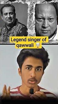 legend singer of qawwali 🤯 || Nusrat Fateh Ali Khan || Rahat Fateh Ali Khan || qawwali song ||