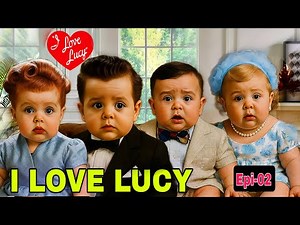 Classic Sitcom Goes Adorable: Baby I Love Lucy – Meet Lucky Ricky Ricardo Epi-02
