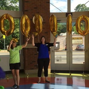 The one millionth visitor just walked through the door at Discovery Place KIDS-Huntersville! | Discovery Place Science