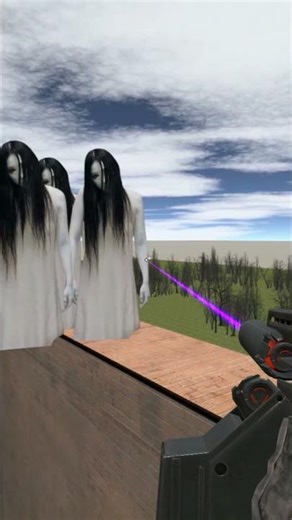 Scary Nextbots in the maze tower #shorts