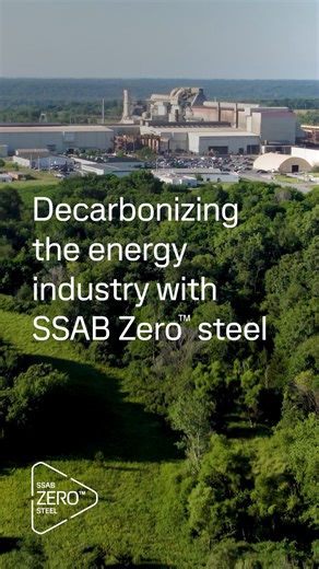 SSAB on Instagram: "SSAB Zero™ is now the world’s first near-zero emission steel meeting the definition by First Movers Coalition and @internationalenergyagency! ♻️ The steel will be used to construct onshore wind towers for @gevernova. Produced at SSAB Iowa in the U.S., and made with hydrogen-reduced iron based on HYBRIT® technology, SSAB Zero™ steel is helping build a more sustainable future. ➡️ Read the full story through the link in bio #SSABZero #SSABIowa #Sustainability"