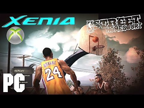 XBOX 360 NBA Street Homecourt on PC XENIA emulator 2021