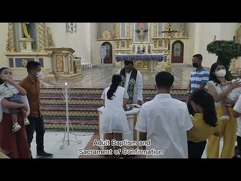 Sacrament of Confirmation and Adult Baptism / Kumpil / Catholic