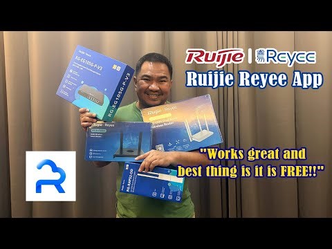 Ruijie Reyee Cloud Application: Powerful Management tool!! and it's FREE!