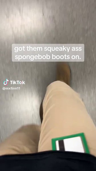 SpongeBob's Squeaky Boots in a Silent Room