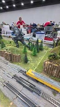Incredible Modular Train Layout!!! #trains #modelrailroad