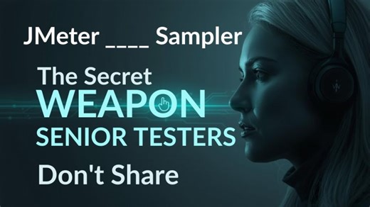 The #1 JMeter Sampler Every Performance Tester NEEDS (But Nobody Talks About!) | Vasanth Shanmugam