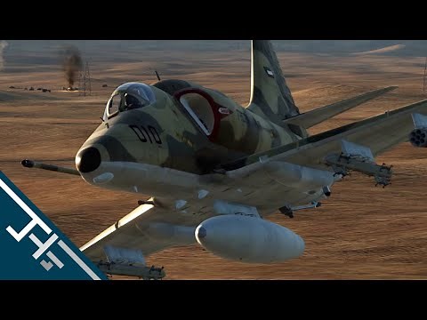 DCS: A-4E - Desert Skyhawk [Full mission]