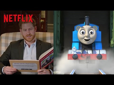 Prince Harry Introduces Thomas & The Royal Engine 🚂 Netflix Jr