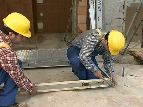 How to install a Pocket Door System - Frame Installation for solid wall