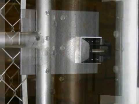 Custom Securitron GL-1 Gate Lock Installation