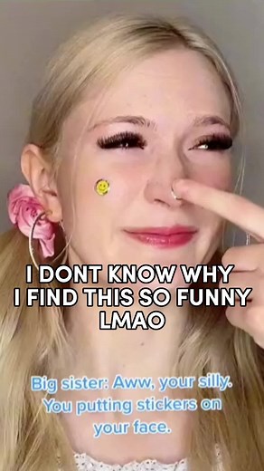 “Ahh you’re so silly putting those stickers on your face” #hehehe #fyp #FYP #fypシ #fypage #meme #rhymeittheytimeit #rhymeit #lmao #idkwhyifindthisfunny #happybirthdaydaughterofmine