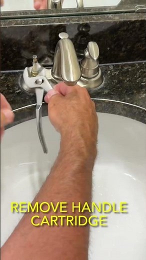 Leaky Faucet? Replace the Cartridges Yourself! #shorts
