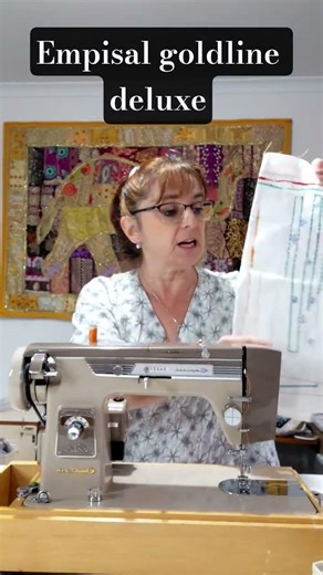 Empisal Goldline Deluxe Automatic part 2 #sewing #sewingmachine #vintagesewingmachine