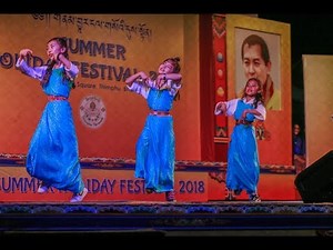 Bhutan Girls Powers Group Dance - Sha La La... La..La...