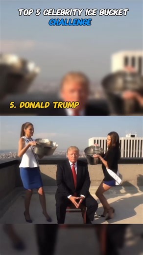 Top 5 Celebrity Ice bucket Challenge . #ranking #motivational