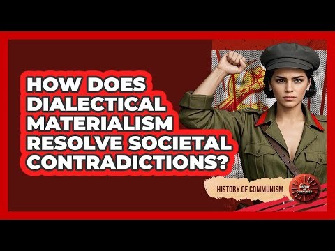 How Does Dialectical Materialism Resolve Societal Contradictions? - History of Communism