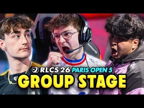 *Highlights* EUROPE IS INSANE!? | Group Stage RLCS 2026 Highlights | EUROPE Paris Open 5