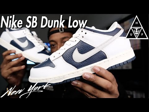 HUF x Nike SB Dunk Low "New York City" Review