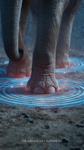 27K views · 1.1K reactions | Beneath the savannah, elephants share a...